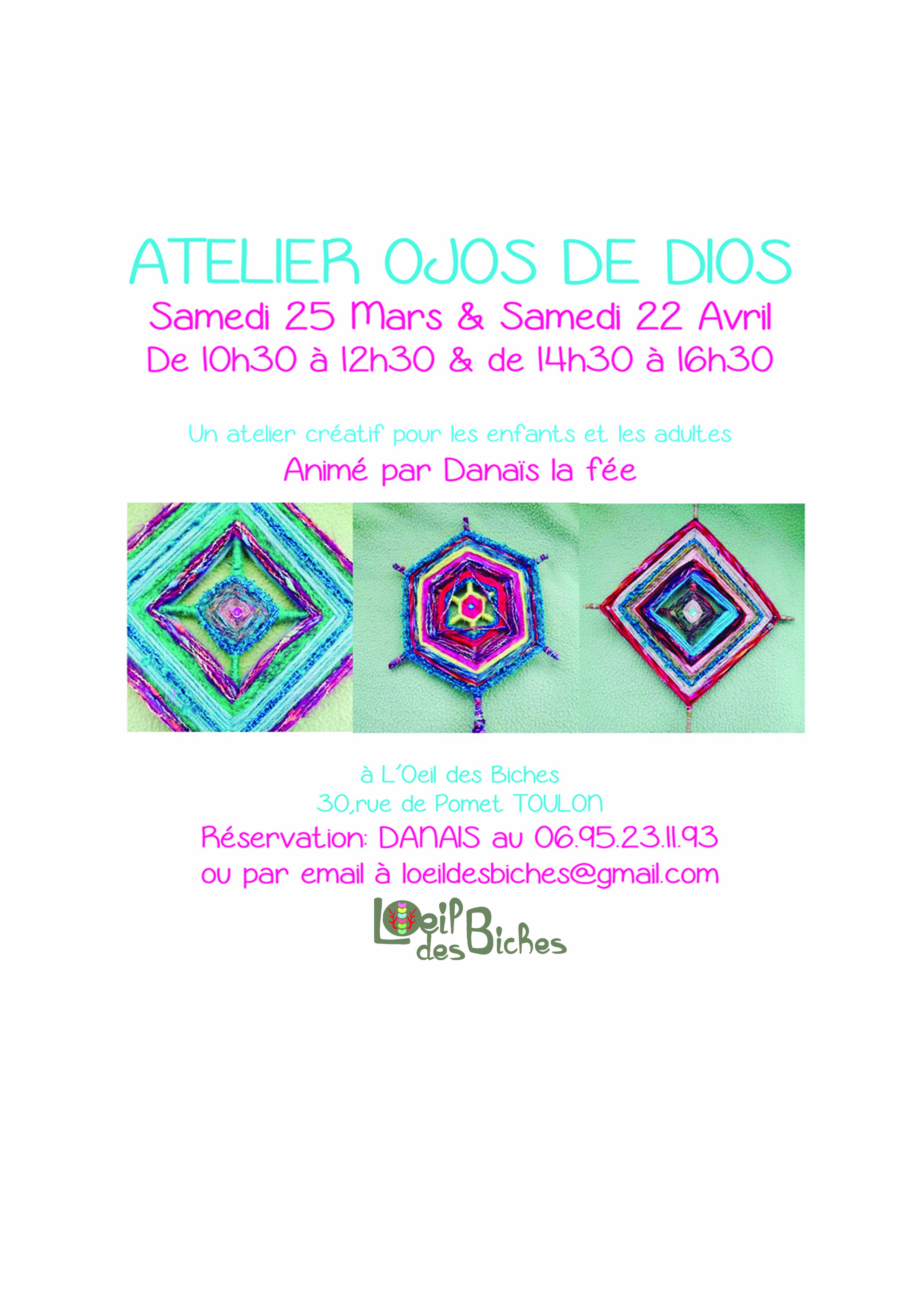 atelier danais afiche mars avril 2017